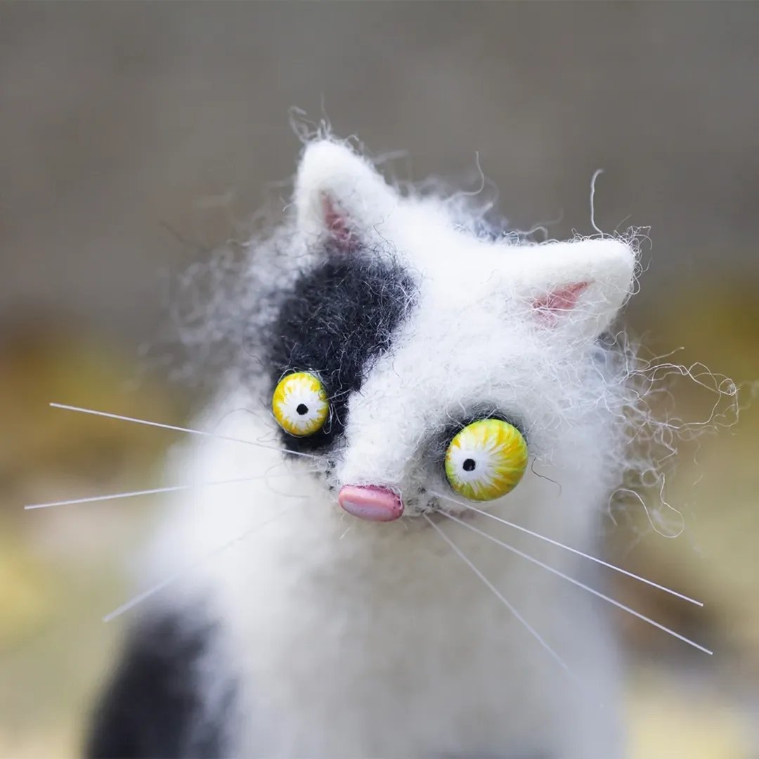 🔥LAST DAY 49% OFF -🎄✨Wool Felt Familiars – Quirky Handmade Companions