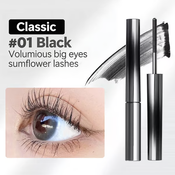 🔥Buy 2 Get 1 Free🔥3D Curling Eyelash Iron Mascara -Waterproof, Contains Fibers for Lengthening, Ultra Fine Tip to Apply without Clump, Smudge-Proof