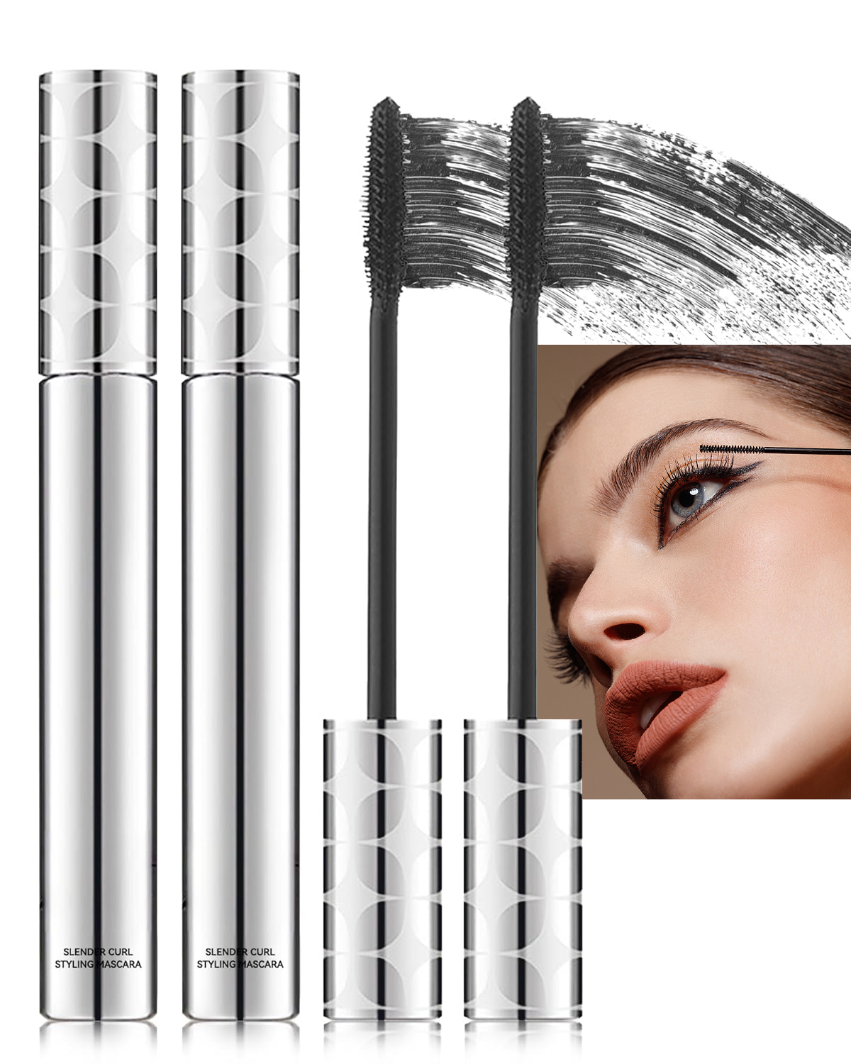 Waterproof Mascara for Long-Lasting 24-Hour Thick & Well-Defined Lashes