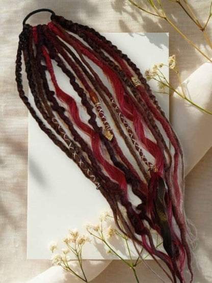 🔥Last Day 49% OFF - 👩🏼‍🦱Elastic Dread Ponytail Salty Soul