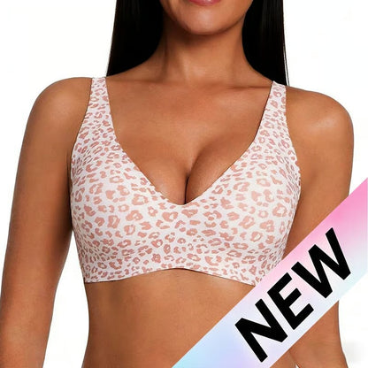 🔥Last Day 49% OFF -NESLEMY Wireless Bra | Comfortable Push-Up, Seamless, Deep V for Daily Wear