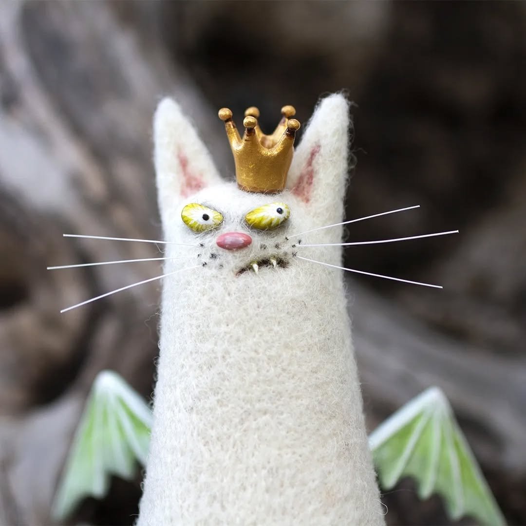 🔥LAST DAY 49% OFF -🎄✨Wool Felt Familiars – Quirky Handmade Companions