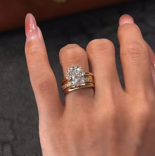 (🎁Last Day 49% OFF)💍4-Piece Stackable Ring Set✨