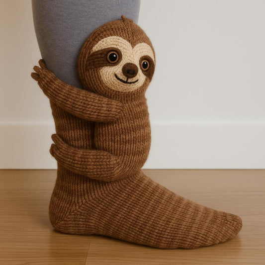 🔥Last Day 49% OFF-2025 Architecturm®3D Knit Animal Socks🧦