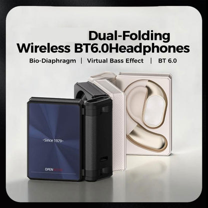 🔥Monster Ear Buds - Headphones Bluetooth with Dual-Fold Design