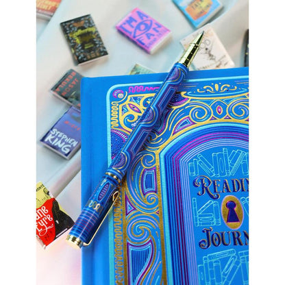 🎁LAST DAY 50% OFF-🎨📘The Cerulean Blue Reading Journal Bundle