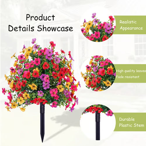 🔥Hot Sale -49% OFF🔥 Artificial Flowers for Outdoor Indoor Garden Home Decoration