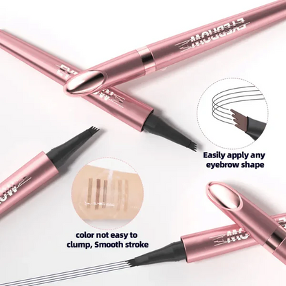 💦 Waterproof Micro-Fork Eyebrow Pencil