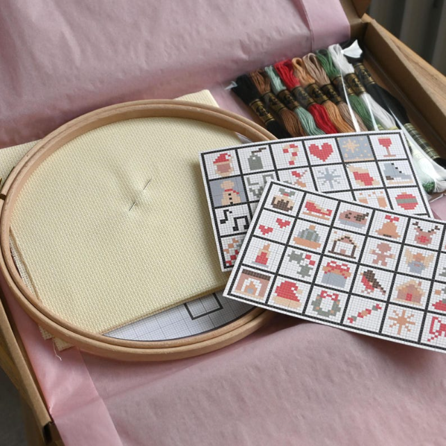 🔥LAST DAY SALE 50% OFF - 🧵Cross Stitch Advent Calendar 2025🎄