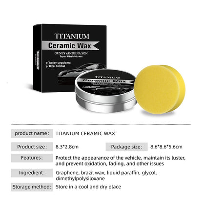 🔥Black Friday 49% OFF-🔥🚗 Titanium Ceramic Wax Cream