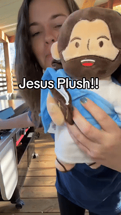 ✝️✨Jesus Plush Speaks 20 of Bible Verses and 3 of Bible Music