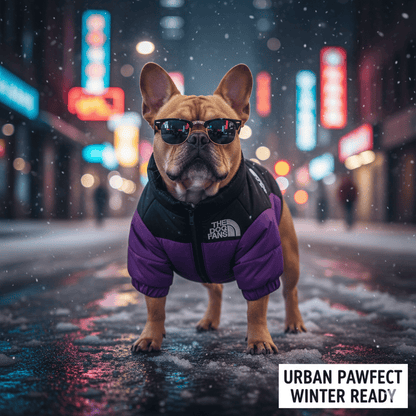 🔥Color-Block Puffer Jacket for Pets - Windproof, Waterproof, Warm & Comfortable