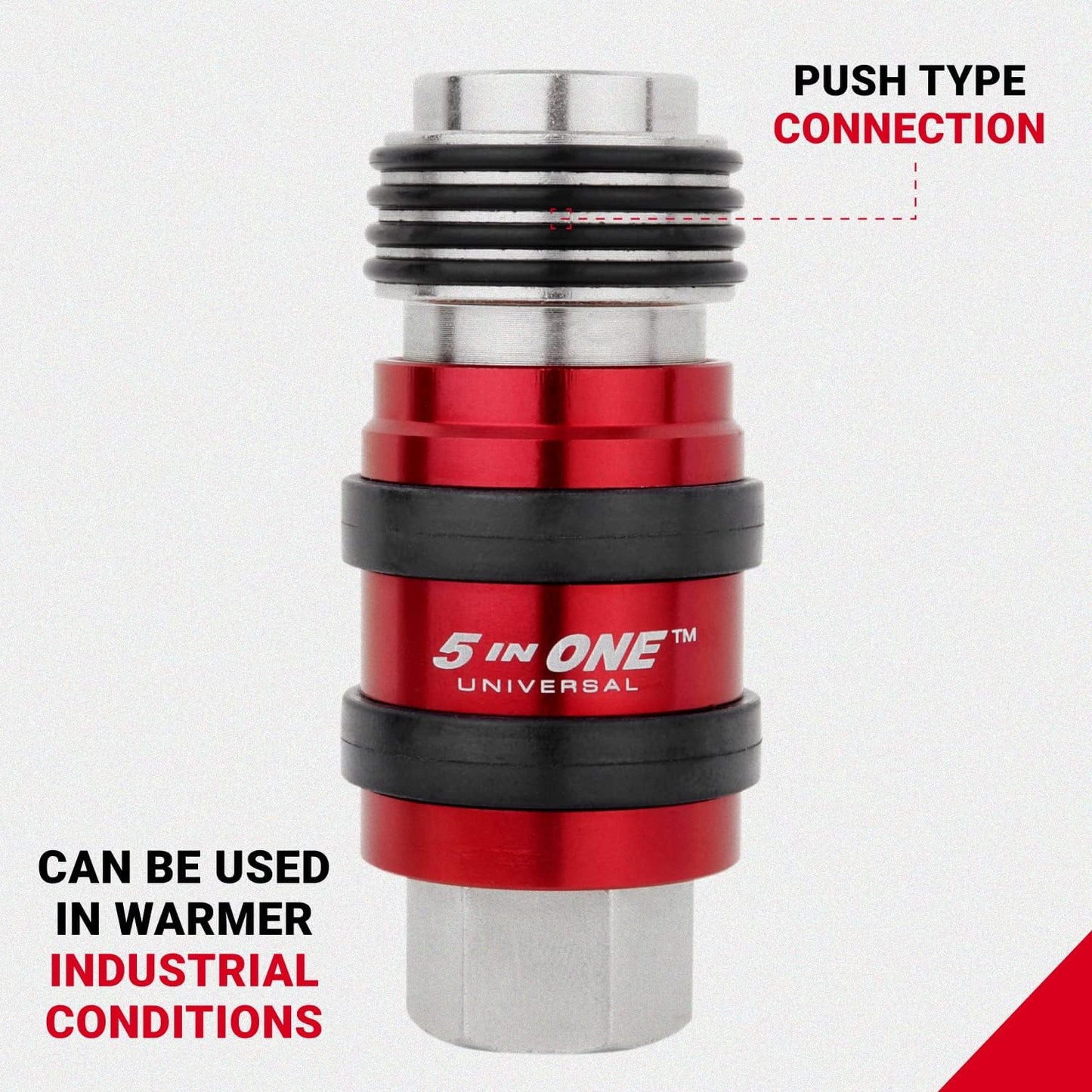 🔥LAST DAY 49% OFF - 🛠️5-in-1 Universal Safety Exhaust Air Coupler