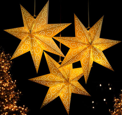 🔥Hot Sale 49% OFF-🎁Paper Star Lantern Lamp ⭐🔥