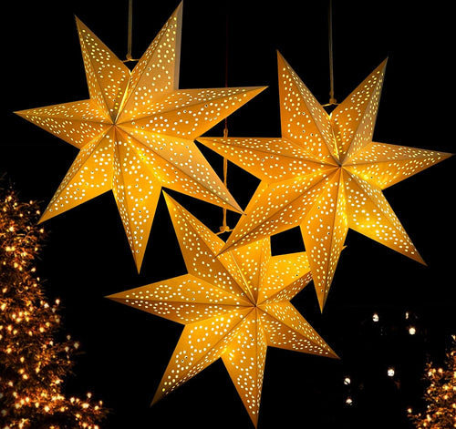 🔥Hot Sale 49% OFF-🎁Paper Star Lantern Lamp ⭐🔥