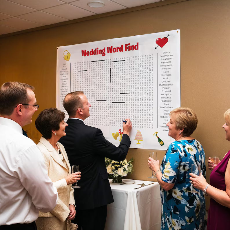 🔥Christmas Early Sale 49% OFF🎁Christmas Word Search Poster(🎉Giant 35"x24" Wall Game)