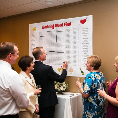 🔥Christmas Early Sale 49% OFF🎁Christmas Word Search Poster(🎉Giant 35"x24" Wall Game)
