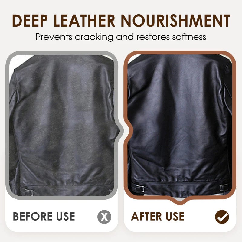 🔥Last Day 49% OFF -🧽2-in-1 Leather Cleaner and Conditioner