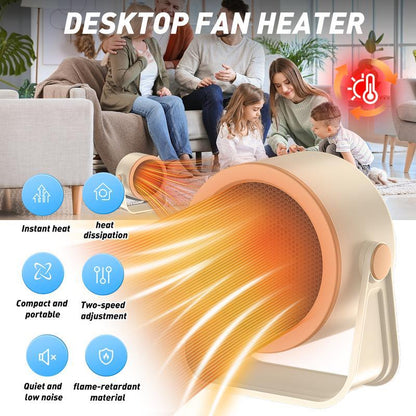 🔥LAST DAY 49% OFF—Outdoor & Tabletop Portable Heater—2025 New Hot Air Blower Compact Heater Energy-Saving Winter Heating Essential Cozy Convenience Small Design Low Power Usage