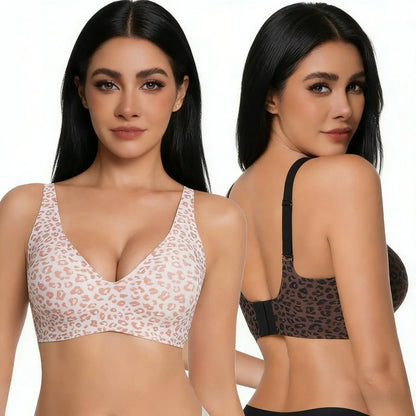 🔥Last Day 49% OFF -NESLEMY Wireless Bra | Comfortable Push-Up, Seamless, Deep V for Daily Wear