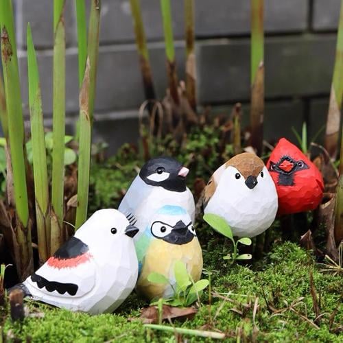 Wooden Bird & Marker Craft Kit 🦜