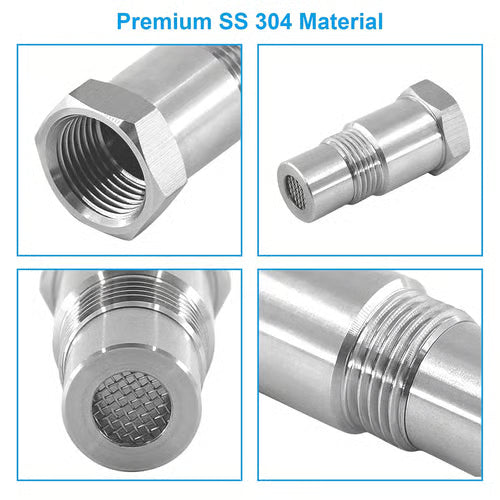 Industrial Stainless Steel Threaded Pipe Connector