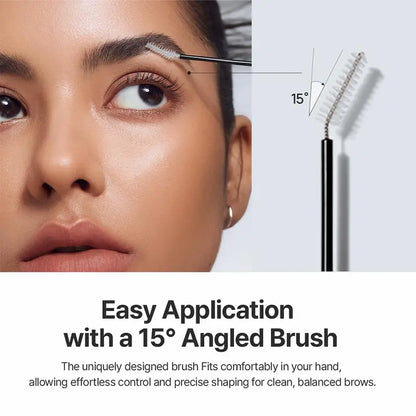 The Brow Fixing Cara | Eyebrow Coloring Mascara with 15° Angled Brush | Long-Lasting, Smudge-Proof, Waterproof | Available in 7 Shades