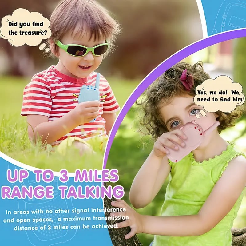 🧒📞Video Walkie Talkies for Kids