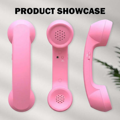 📞Vintage Select Bluetooth Phone Handset - Wireless/Wired and USB Phone Receiver for Comfortable Calls, Bluetooth/Type-c Port📞