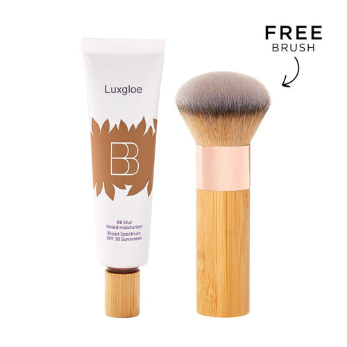 Luxgloe BB blur tinted moisturizer SPF 30 - instantly brightens, hydrates & smooths your skin