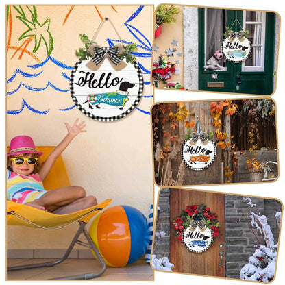🎉🐶✨49% OFF This Week Promotions-🔥16pcs Interchangeable Dachshund Sign Dog Welcome Sign🏡💖