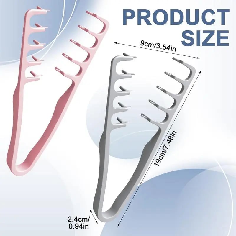 💖Last Day Buy 1 Get 1💖Unisex Hair Texture Comb! Featuring a dual-sided design with both wide and fine teeth, it helps you create voluminous, dimensional hairstyles with lifted roots(2Pcs)