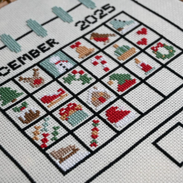 🔥LAST DAY SALE 50% OFF - 🧵Cross Stitch Advent Calendar 2025🎄