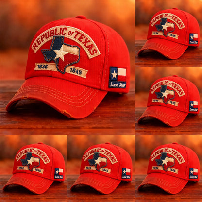 🎉New Year Flash Sale 49% OFF🤩Lone Star Legacy Texas Republic Cap🎁