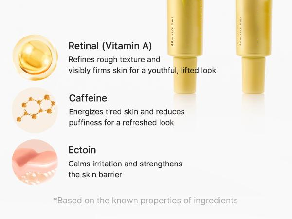 Booster Shot Skin Renewal Duo - Vitamin C & Retinal for Day And Night Brightening, Pore Minimizing, Moisturizing, and Fades Dark Spots