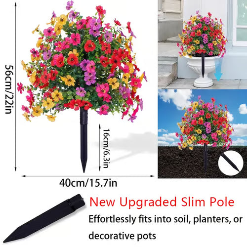 🔥Hot Sale -49% OFF🔥 Artificial Flowers for Outdoor Indoor Garden Home Decoration