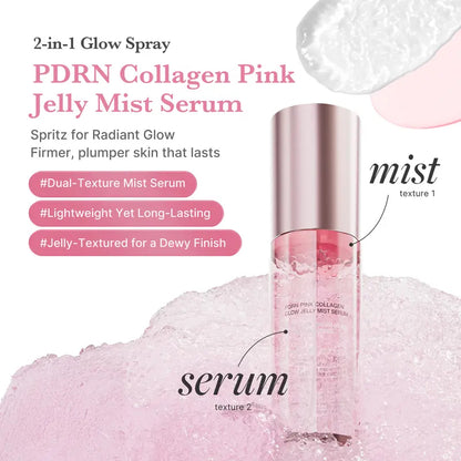 Licensed Esthetician Nikki's New Year New You Set | Includes PDRN Collagen Glow Jelly Mist Serum, PDRN Peptide Serum, Deep Vita C Capsule Cream, Deep Reviving Peptide Eye Cream