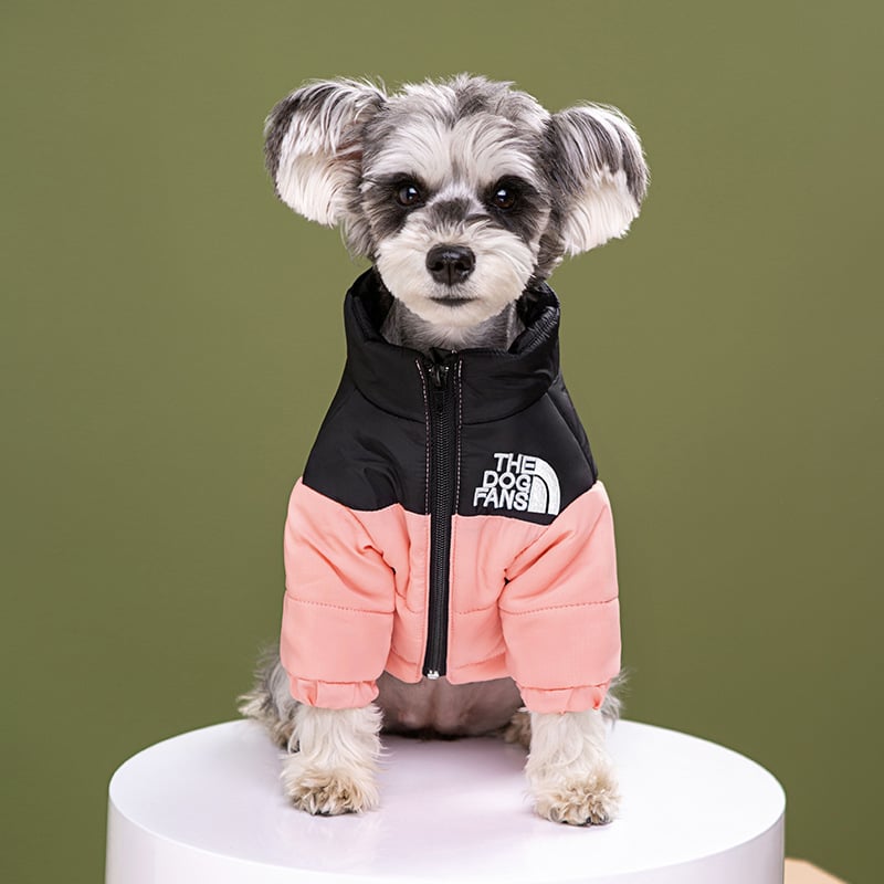 🔥Color-Block Puffer Jacket for Pets - Windproof, Waterproof, Warm & Comfortable
