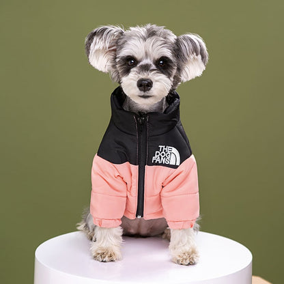 🔥Color-Block Puffer Jacket for Pets - Windproof, Waterproof, Warm & Comfortable