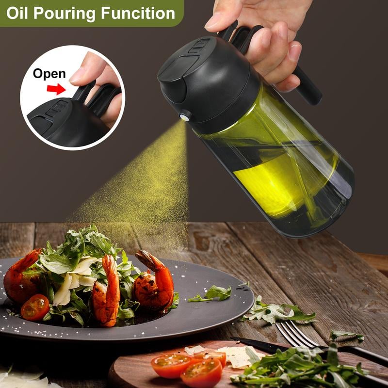 🔥LAST DAY 49% OFF-💕2 in 1 Glass Oil Sprayer & Dispenser🔥