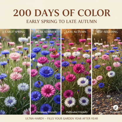 🔥Last Day 49% OFF - 🌱Premium Cornflower Seeds – The "Unstoppable" Wildflower That Grows Anywhere