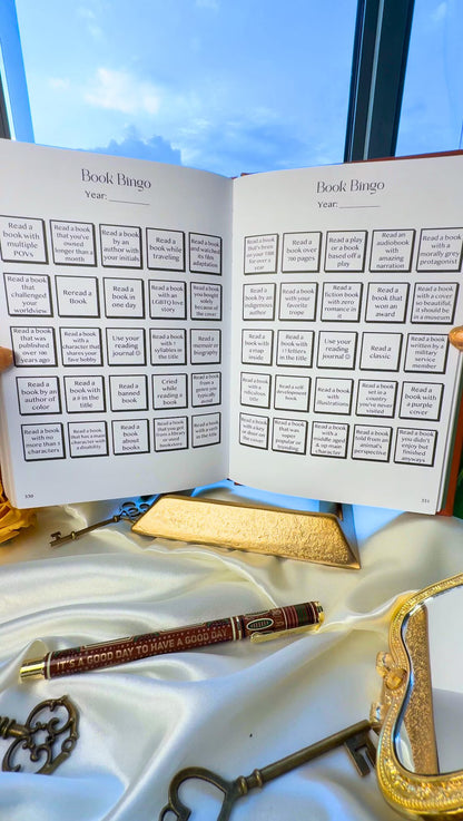 🎁LAST DAY 50% OFF-🎨📘The Cerulean Blue Reading Journal Bundle