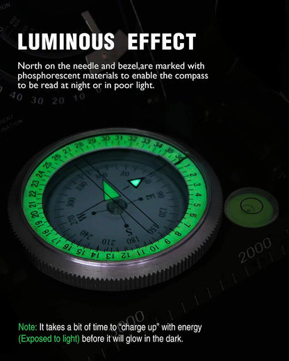 🔥Last Day 49% OFF🎁Multifunctional Military Aiming Navigation Compass Compass