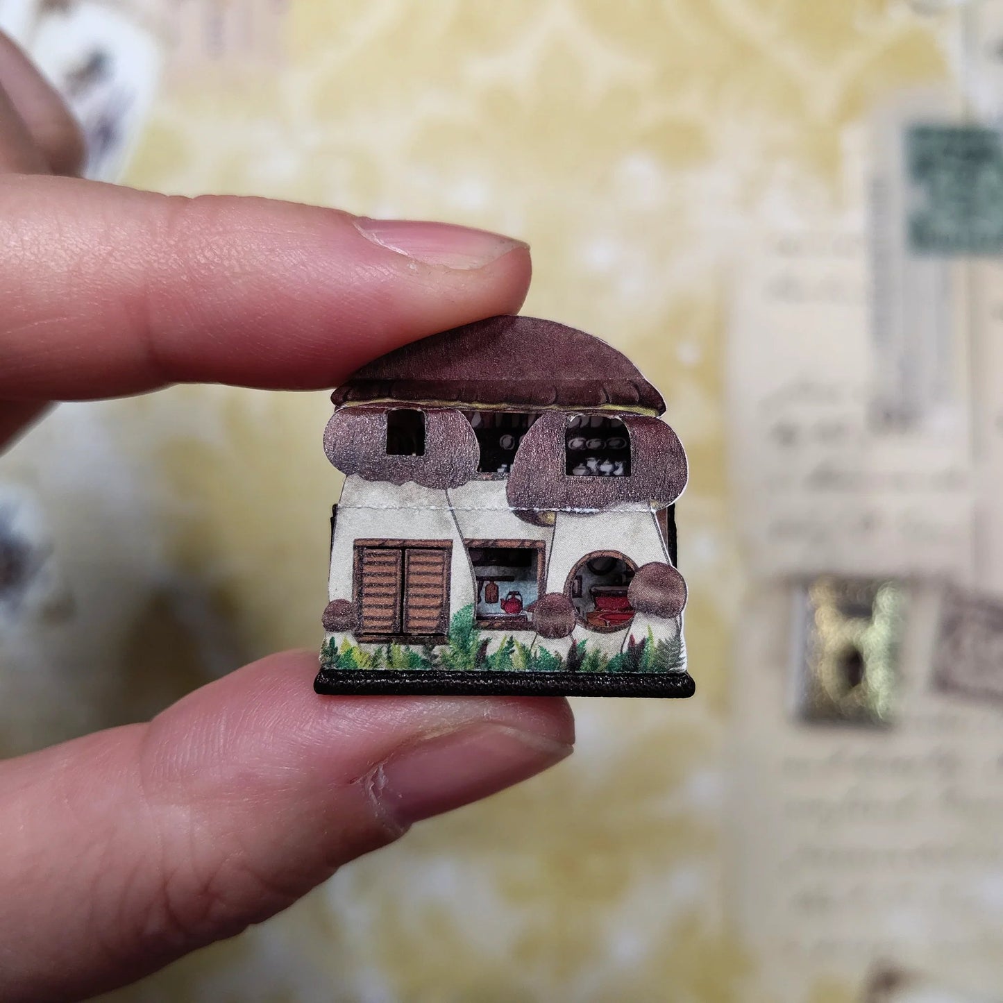 🔥Last Day 50% OFF - 🎀1:12 scale tiny  book houses