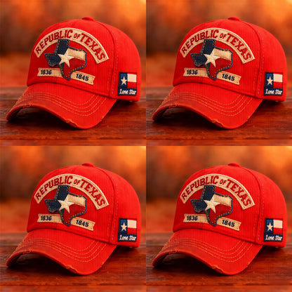 🎉New Year Flash Sale 49% OFF🤩Lone Star Legacy Texas Republic Cap🎁