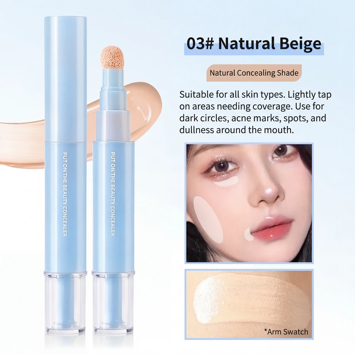 🌟💄 Korean 24-hour Long-lasting, High-coverage Matte Finish