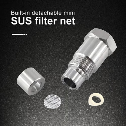 Industrial Stainless Steel Threaded Pipe Connector