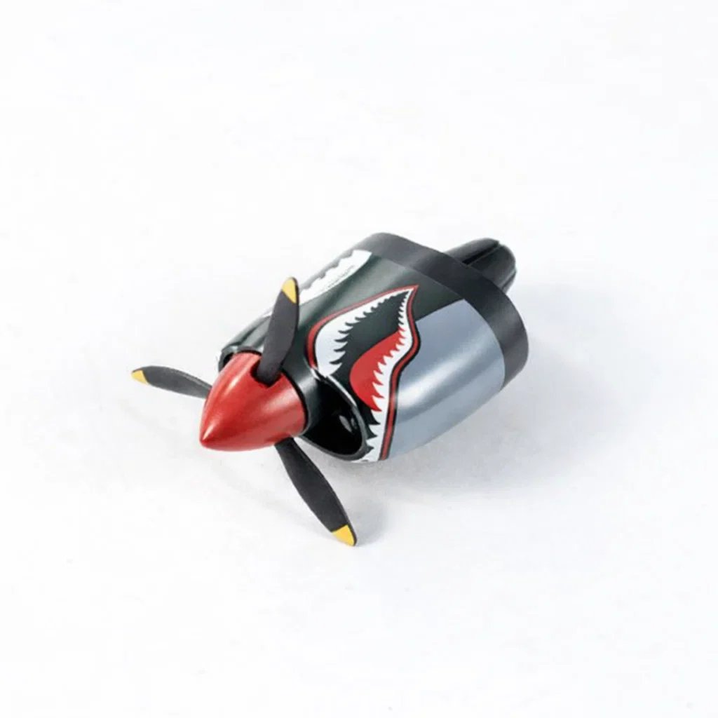 🔥Last Day 49% OFF-🚗Shark Mouth Warplane — Turn Your AC Vent Into a Fighter🚁