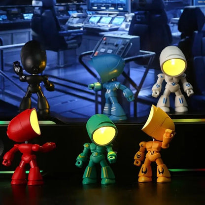 🤖Lonely Robot Cartoon Cute Robot Design Companion Table Light