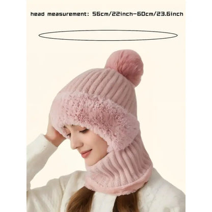 🔥LAST DAY 50% OFF - Women's Solid Pom Pom Beanie Hat